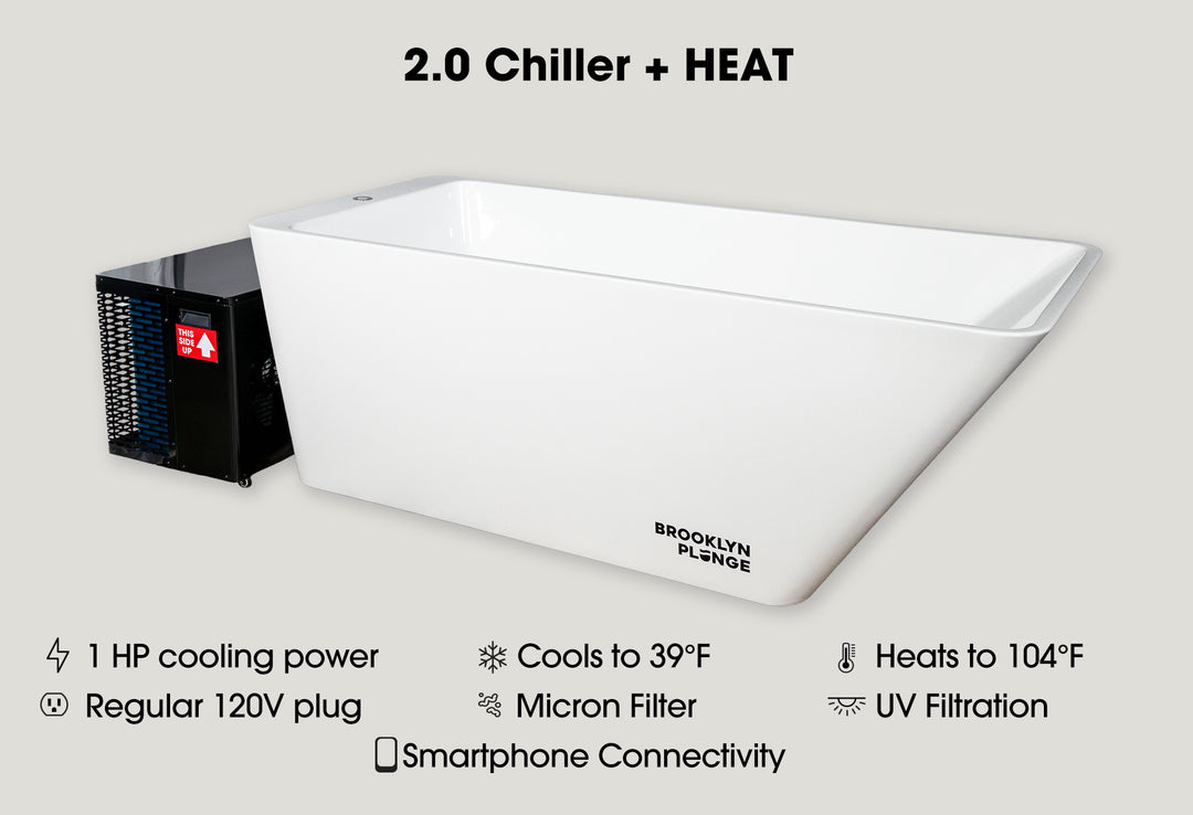 The Brooklyn Cold Plunge Trapezoid with Chiller