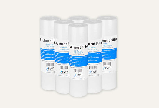 6 pack 10 inch Replacement filters (6 months)