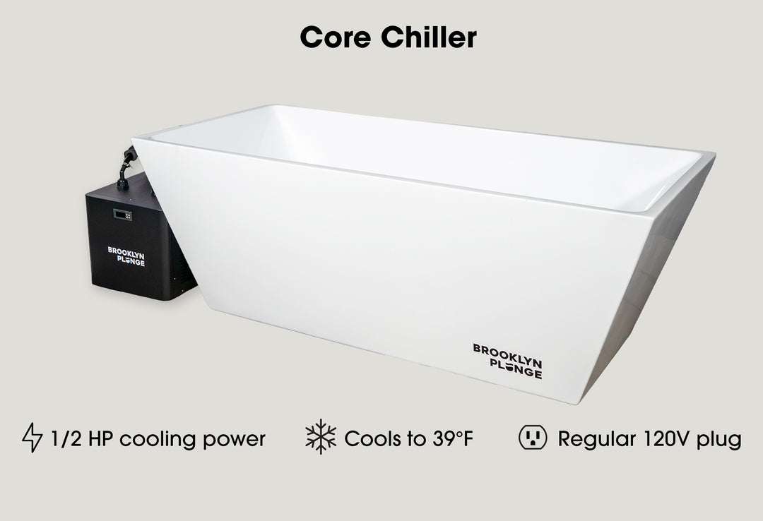 The Brooklyn Cold Plunge XL with Chiller
